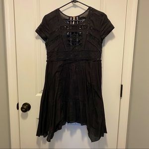 Free People Flowy Cutout Dress
